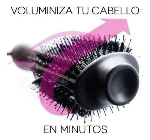 Revlon Cepillo Secador Y Voluminizador RVDR5222LA2A Negro Y Fucsia 3