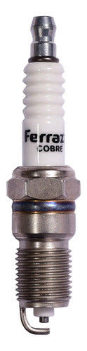 Set of 2 Ferrazzi Superior ER5CC Copper Spark Plugs for Ford Falcon 3.6 61/91 7