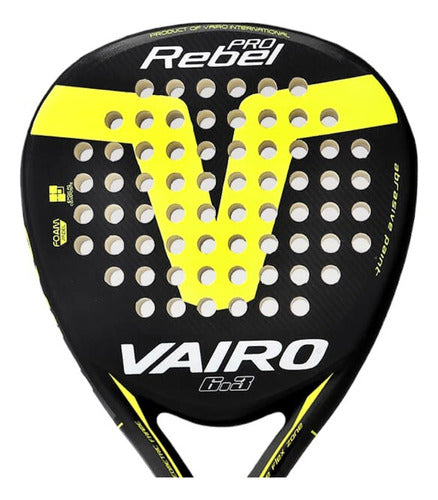 Vairo Paleta Padel 6.3 Rebel Nueva Colección | Favio Sport 0