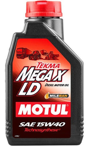 Aceite Diesel Motul 15w40 Semi-sintético Tekma Mega 1 Litro 0