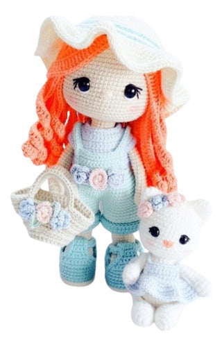 Set of 3 Crochet Amigurumi Doll Patterns 2