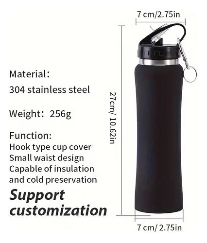 750ml Sport Thermal Sports Bottle Cold Hot Stainless Steel 47