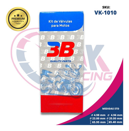 3B Valve Kit for Honda Biz / CD 100 3