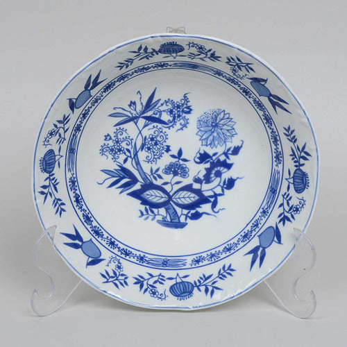 Antiga Saladeira Porcelana Steatita Cebolinha 2