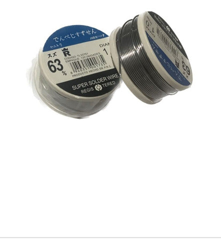 Super Solder 63% Tin Roll 1mm Diameter x 130 Grams. Special Offer! 0