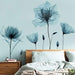 M ACHOOSE Blue Flower Wall Decals 0