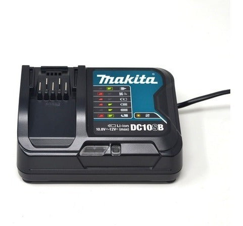 Cargador Rápido De Batería Ion Litio Cxt Makita 12v Dc10sb 1