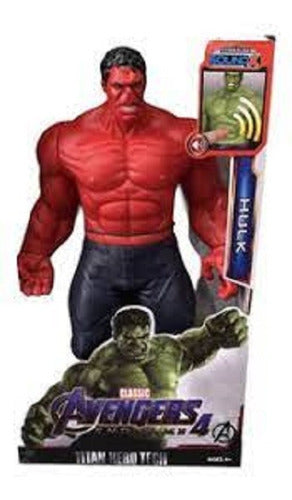 Muñecos Articulados Avengers Hulk Juguete Luz Sonido  Niños 0