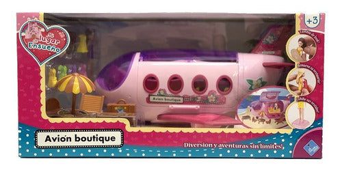 Avion Para Munecas Boutique Descapotable Lny 7087 Loonytoys 3