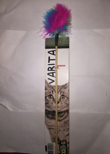 Zootec Cat Toy Feather Wand with Bell 1