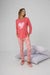 Winter Modal Printed Pajamas for Women - Maria Lolgi 14023 1