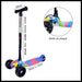 Folding 3-Wheel Kids Scooter with Lights, Adjustable Height 2