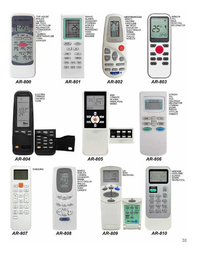 Controls Remote Air Conditioner Akb73756210 Akb73756206 LG 2