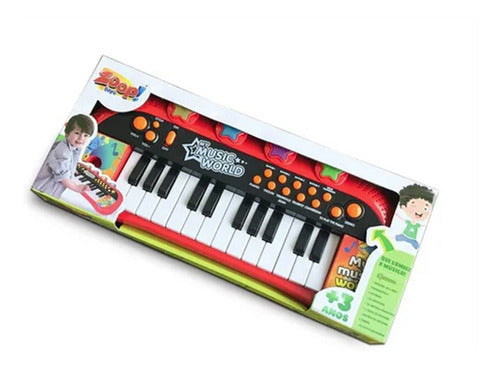 Teclado Infantil Piano Musical C/ 24 Teclas - Zoop Toys 2