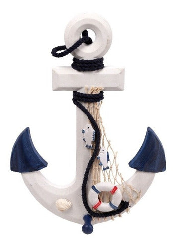 Floreal Nautical Decoration Anchor Hanging Wall Decor 0