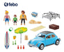 Juguete Auto Volkswagen Beetle Playmobil 52pcs Febo 1