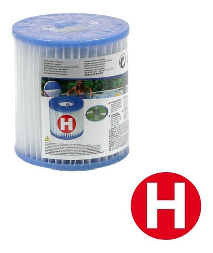 INTEX Type H 1,250 Liters Water Filter Pump Cartridge 0