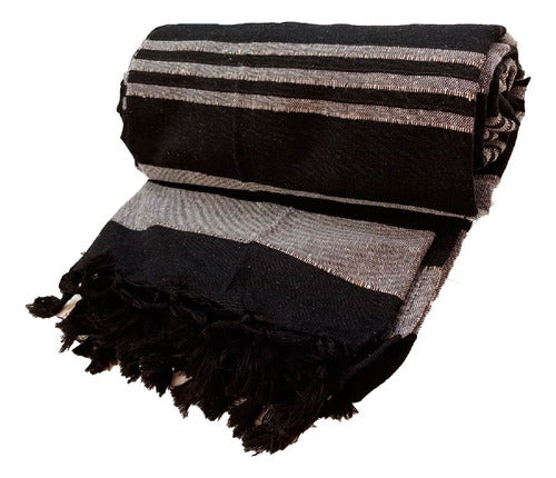 Rustic Hindu Blanket/Cover 2 1/2 Seater Kerala 250 x 225 cm 7