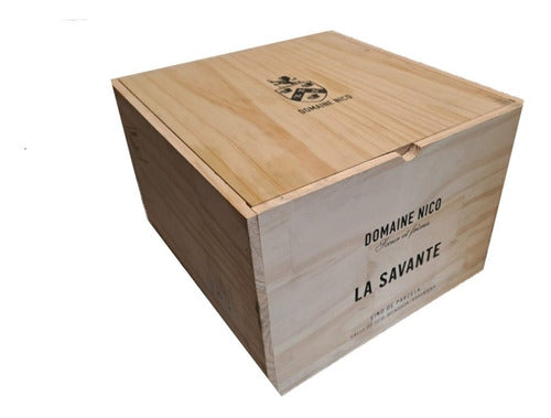 Caja Vino De Madera Grande Multimarca (vacía) 100% Original 1