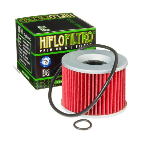 Filtro Aceite Kaw Ex 250_zx6_zx1100 Hf401 Hiflofiltro Tmr 0