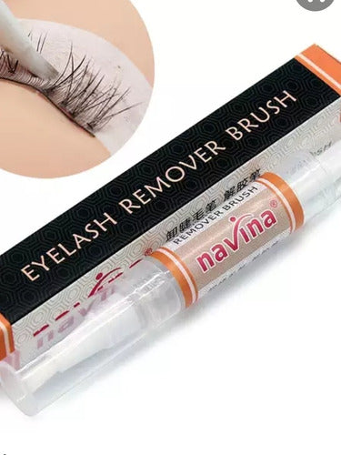 Navina Gel Remover with Brush for Eyelash Extensions 3