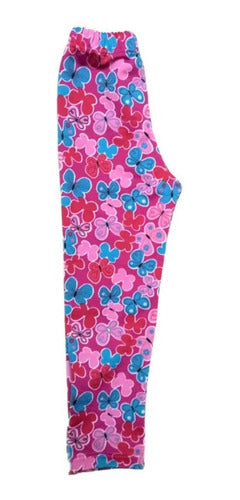 Girls' High-Quality Assorted Colors Thermal Fleece Leggings 0