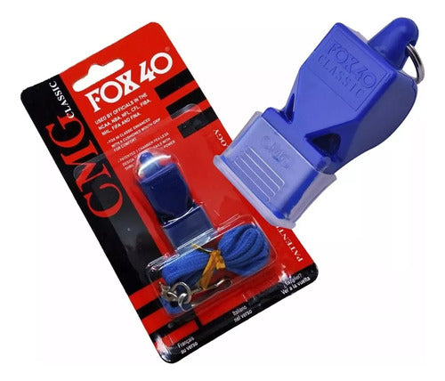 Fox 40 Classic Referee Whistle Pack of 3 1