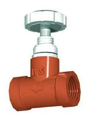 IPS 1/2 Inch Polypropylene Shut-Off Valve 0