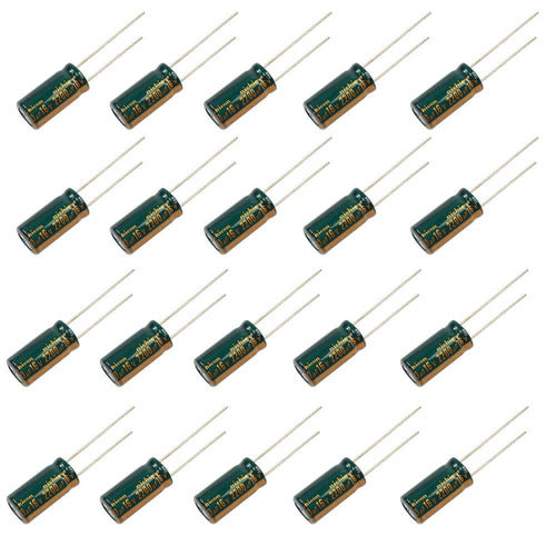 Evemodel Dr03cn 50pcs Super Capacitor 2200uf 16v for Car Illumination 1