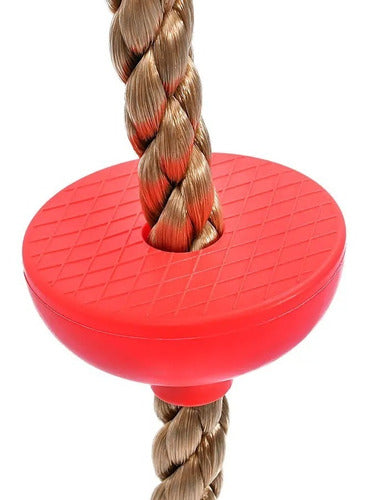 Lala Didáctico Climbing Rope Hammock with 5 Steps 1