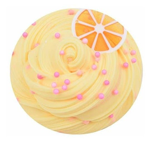 YMDY Fluffy Slime Scented Stretchy Lemon Slime 1