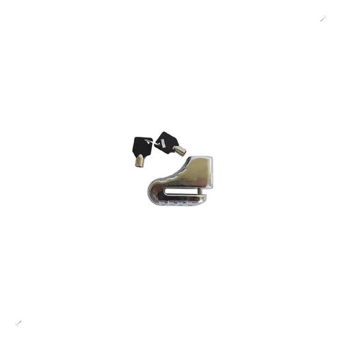 Trava Anti-furto De Disco Para Motos 83203 5,5mm Cromada - C 0