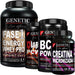 Genetic Sport Nutrition Aumento Muscular Whey Fase 1 Diabolic Bcaa Creatina 0