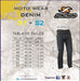 Technical Motorcycle Jeans S1 Size 44 by BM Motopartes 5