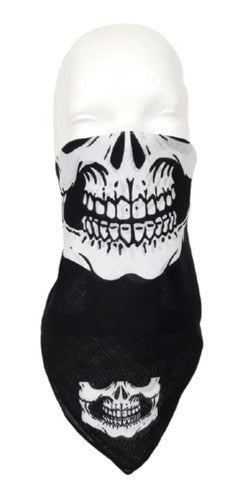 Patchouly Artesanias Bandana Pañuelo Skull Calavera 100%Algodón Unisex Original 1