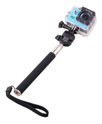 Monopod Selfie Stick + Flotador Boompy Cámara Tipo Go Pro. 5