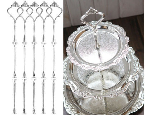 3 Tier Cake Stand Support Kit - Silver 1