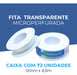 Fita Trasparente Microperfurada Sanfarma 12mm X 4,5m 72 Unid 1