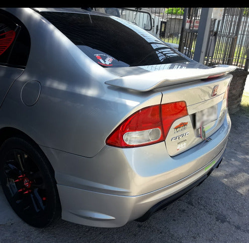 Alerón Spoiler Honda Civic Sedán 2007 En Adelante. Sin Luz. 5