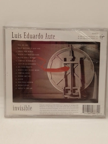 Luis Eduardo Aute Invisible CD New 1