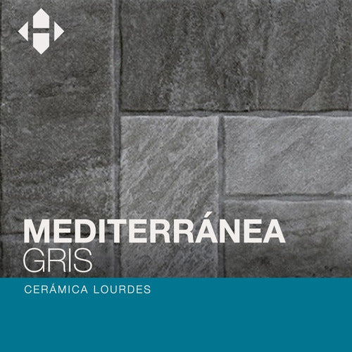 Ceramica Lourdes Mediterranean Gray Non-Slip 56x56 1st Quality 2