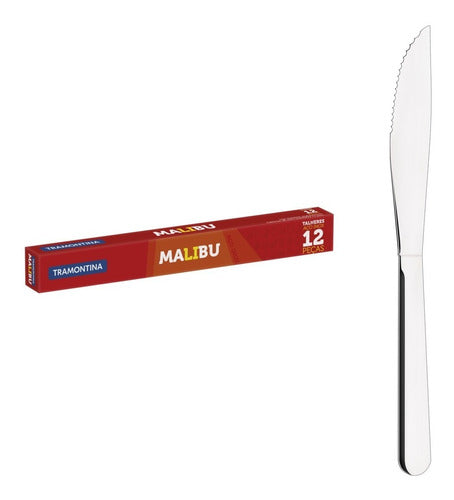 Cuchillo Asado Malibu X 12 Unid. Tramontina Acero Inoxidable 1