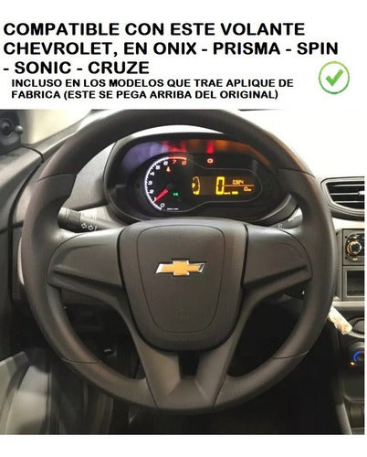 Chevrolet Sonic Spin Cruze Convertilo Lt Ltz Steering Wheel Cover 4