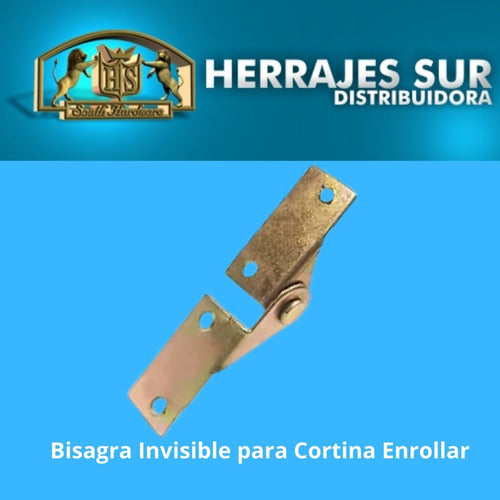 HS Bisagra Cortina Barrio Zócalo Repuesto Pack X 3 Unid 3