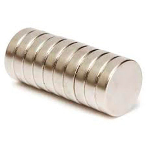 Tec-pro 10 Neodymium Circular Magnets 12x4 Mm 0