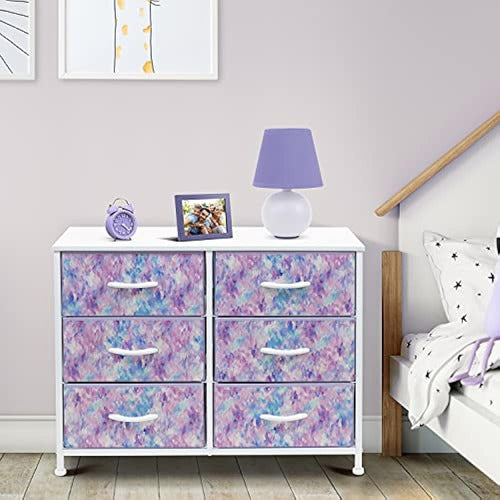 Sorbus Dresser With 6 Drawers - Storage Furniture For Kids Rooms 1