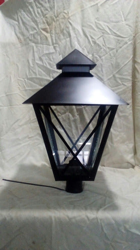 Bote-luz Farol Colonial Para Poste 2