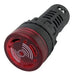 TBCin Indicator Ojo Buey Zumbador Buzzer 220V with Red LED Diameter 22mm 0