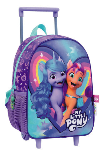 Wabro My Little Pony Backpack with Cart 73205 for Kids 12p 0