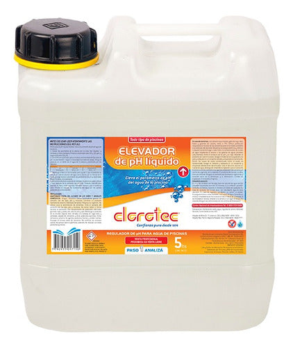 Clorotec Elevador De Ph Para Piletas 5lt 0